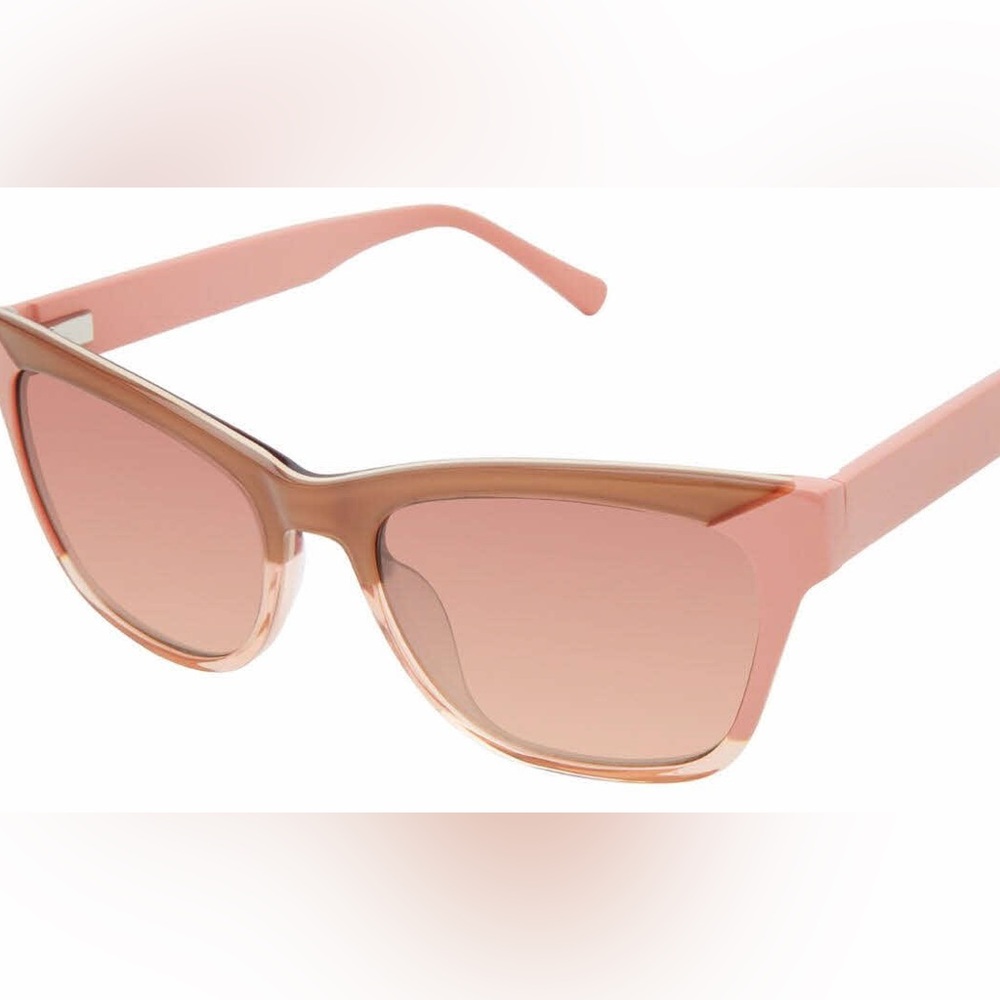 New in Case! Ted Baker TWS159 Pink/Coral Cat-Eye Sunglasses